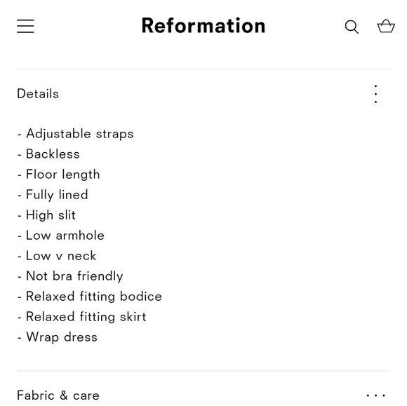 NWOT Reformation Green Callalily Dress - Picture 8 of 9